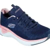 Skechers Sport Womens SOLAR FUSE BRISK ESCAPE Sneakers Frauen Blau 22