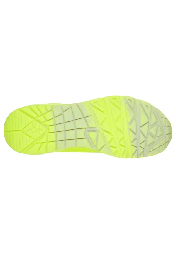 Skechers Skecher Street UNO Night Shades Sneakers Damen 73667 Neon Gelb 6