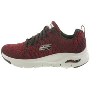 Skechers Arch-Fit PARADYME Herren Sneaker 232041 RDBK Rot/schwarz 10