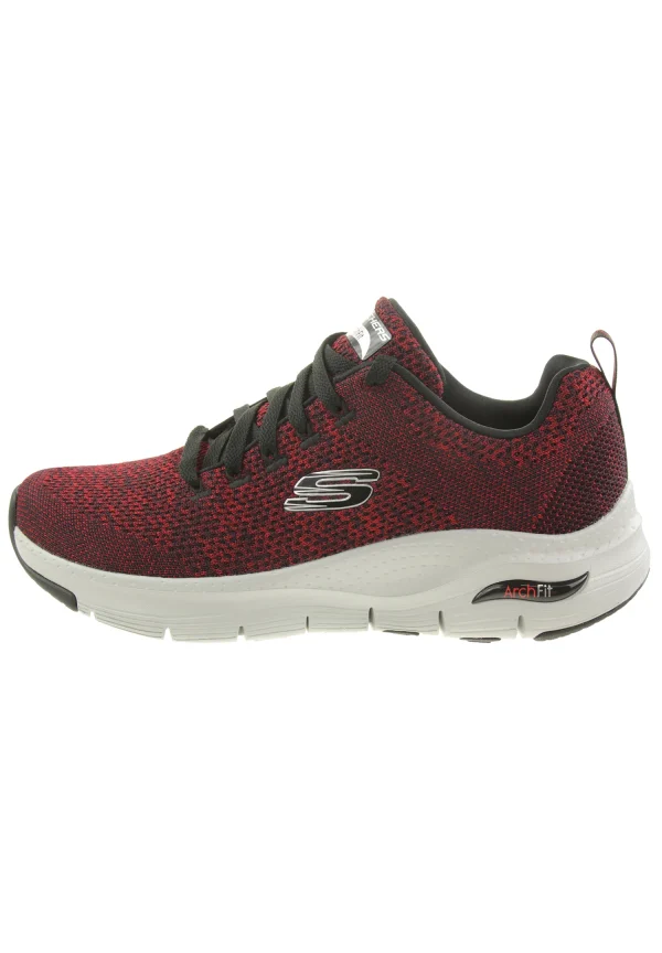 Skechers Arch-Fit PARADYME Herren Sneaker 232041 RDBK Rot/schwarz 3