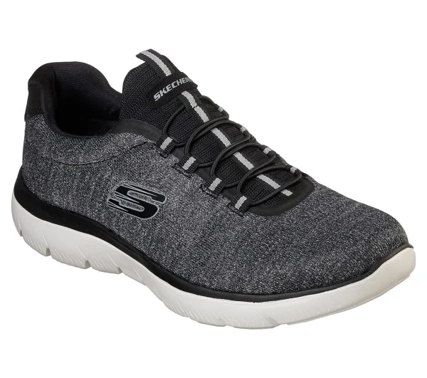 Skechers Sport Mens SUMMITS FORTON Sneakers Men Schwarz/Weiß 1