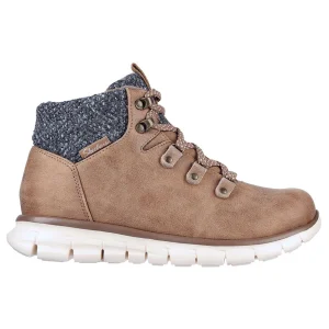 Skechers Damen Synergy – COLD DAZE Stiefelette Sneaker 167200 Taupe 9