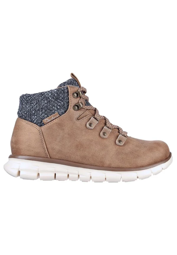 Skechers Damen Synergy – COLD DAZE Stiefelette Sneaker 167200 Taupe 3