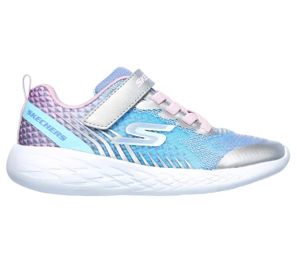 Skechers Girls GO RUN 600 RADIANT RUNNER SNEAKERS Kids Silber 3