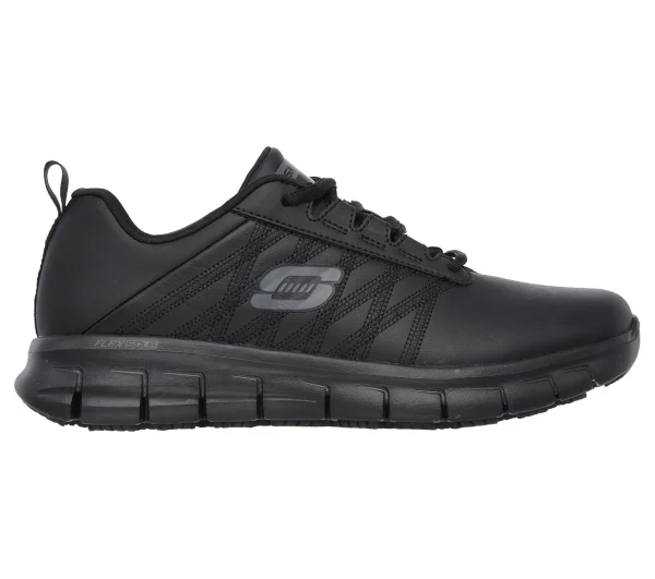 Skechers Damen Arbeitssneaker Work SURE TRACK ERATH – II Sneakers Schuhe Schwarz 4