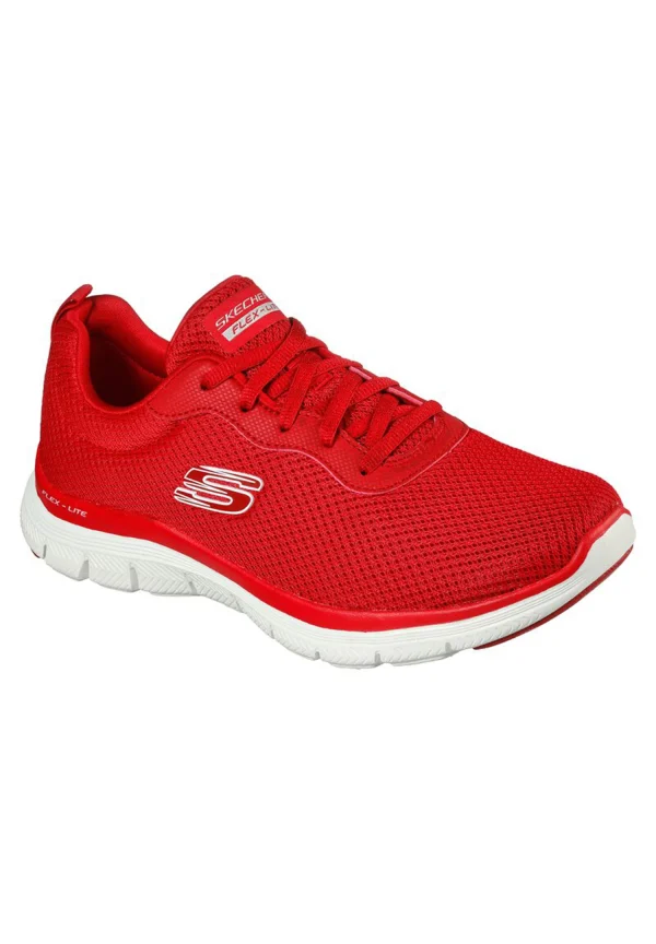 Skechers Damen FLEX APPEAL 4.0 Brilliant View Sneaker Turnschuhe 149303 Rot 1