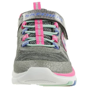 Skechers Girls TRAINER LITE JAZZY JUMPER Sneakers Kinder Schuhe Grau 10