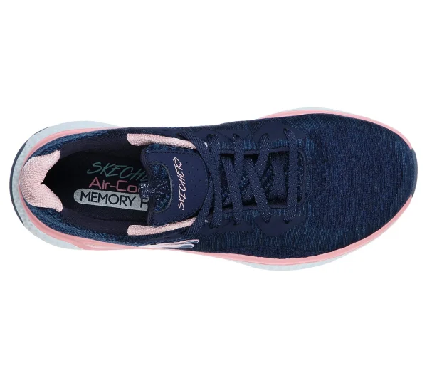 Skechers Sport Womens SOLAR FUSE BRISK ESCAPE Sneakers Frauen Blau 4