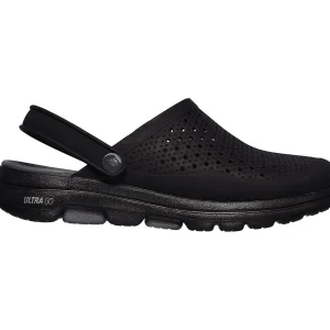 Skechers Cali Gear Mens GO WALK 5 ASTONISHED Clogs Und Pantoletten Men Schwarz 9