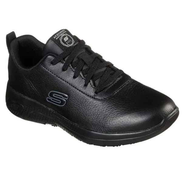 Skechers Damen Work Marsing Gmina Arbeitsschuh Berufsschuh Sneaker 108010EC Schwarz 1