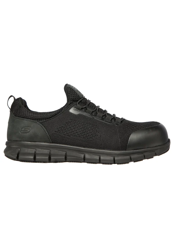 Skechers Herren Sicherheitsschuh SYNERGY-OMAT Arbeitsschuh 200013EC Schwarz 4