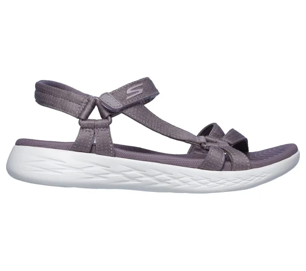 Skechers O-T-G Womens Sandals ON-THE-GO 600 BRILLIANCY Sandalen Damen Schuhe Violett 7