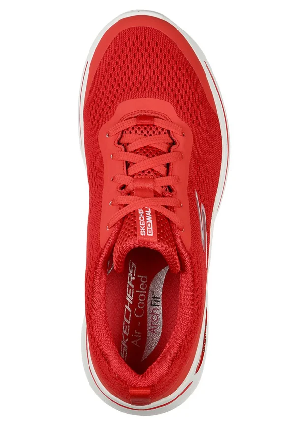 Skechers Skecher Go Walk Arch Fit – MOTION BREEZE Damen Sneaker 124404 Rot 5