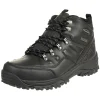 Skechers Relment TRAVEN Stiefel Outdoor Schuhe Waterproof Leder RELAXED FIT BBK 13