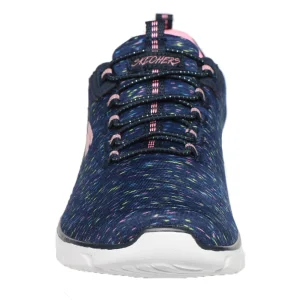 Skechers Empire D´lux – SPARKLING POPS Damen Sneaker Sportschuhe 12827 Blau 12