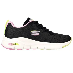 Skechers SPORT WOMENS ARCH FIT INFINITY COOL Sneakers Damen 149722/BKMT Schwarz/multi 9