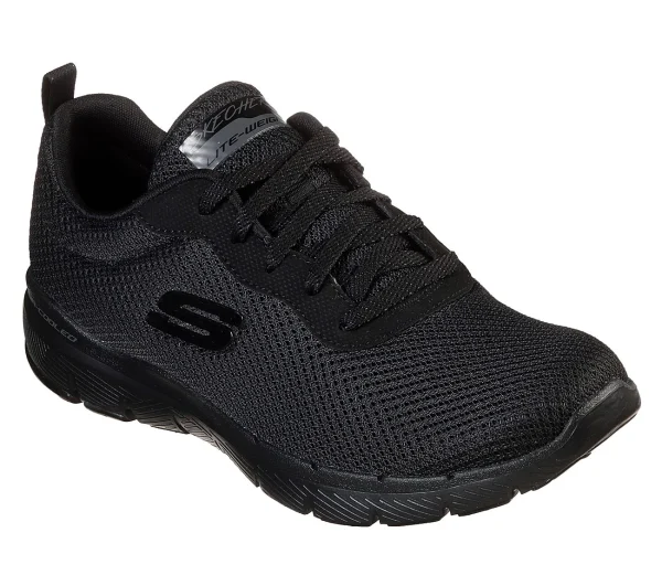 Skechers SPORT WOMENS FLEX APPEAL 3.0 FIRST INSIGHT Sneakers Frauen Schwarz 1