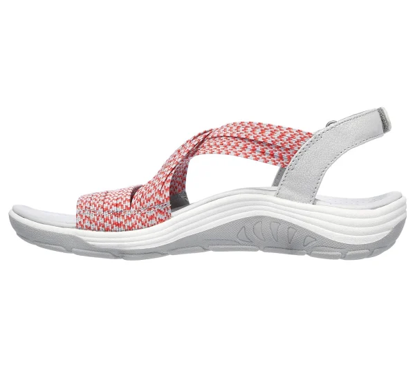 Skechers Modern Comfort Sandals REGGAE CUP OH, SNAP! Sandalen Women Grau 3