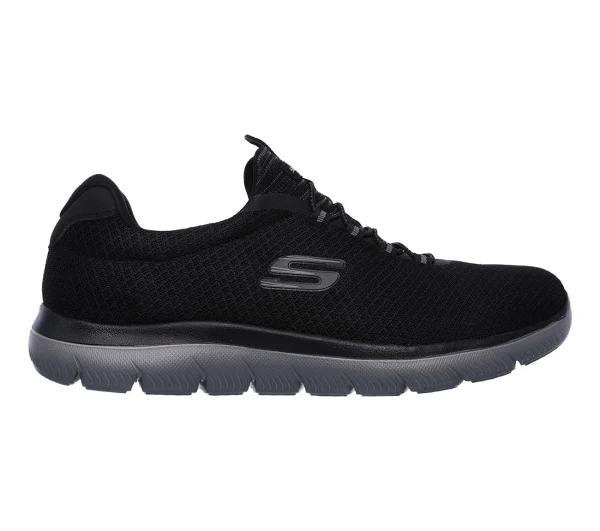 Skechers Sport Mens SUMMITS Sneakers Herren Schuhe Schwarz 6