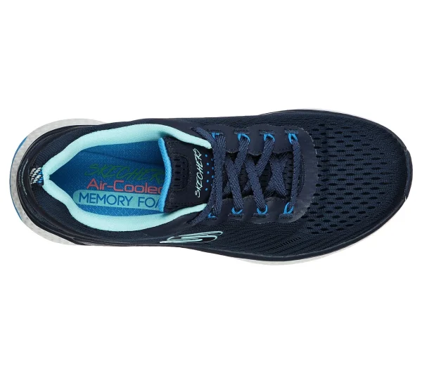 Skechers Sport Womens SOLAR FUSE COSMIC VIEW Sneakers Women Blau 4