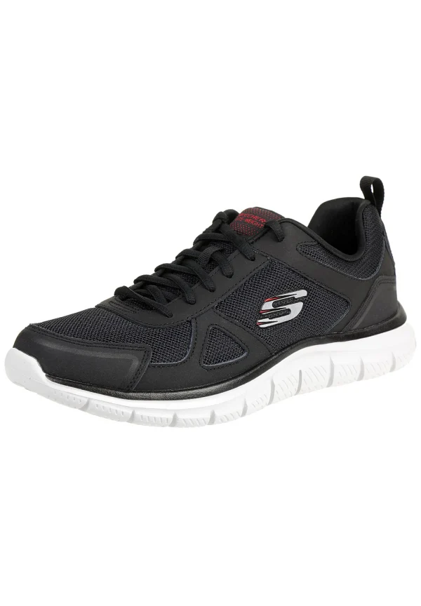 Skechers Sport Mens TRACK SCLORIC Sportschuhe/Laufschuhe Herren Schuhe WIDE FIT Schwarz 1