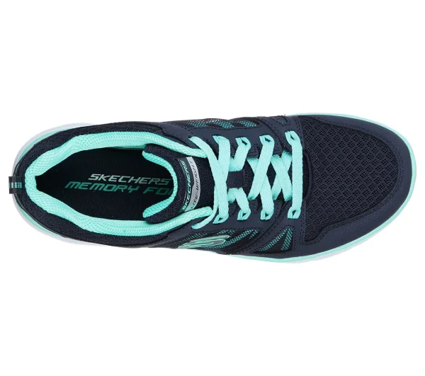 Skechers Sport Womens SUMMITS NEW WORLD Sneakers Women Blau 6