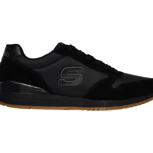 Skechers Mens Sport Casual SUNLITE WALTAN Sneakers Men Schwarz 9