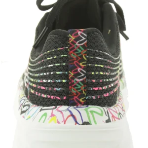 Skechers MAX CUSHIONNING ELITE PAINTED WITH LOVE Damen Sneakers JGoldcrown Schwarz 14