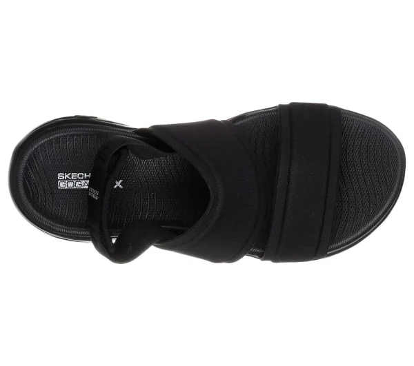 Skechers O-T-G Womens Sandals ON-THE-GO 600 FOXY Sandalen Women Schwarz 6