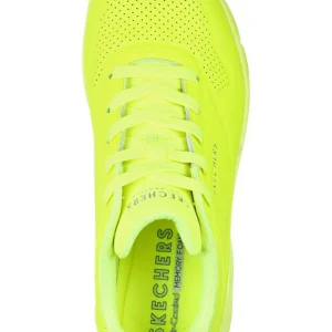 Skechers Skecher Street UNO Night Shades Sneakers Damen 73667 Neon Gelb 13