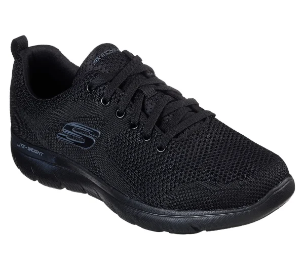 Skechers Sport Herren SUMMITS BRISBANE Sneakers Trainingsschuh Schwarz 1