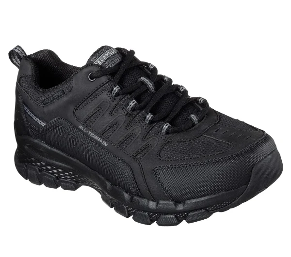 Skechers Mens Sport Casual OUTLAND 2.0 RIP-STAVER Sneakers Herren Schwarz 1