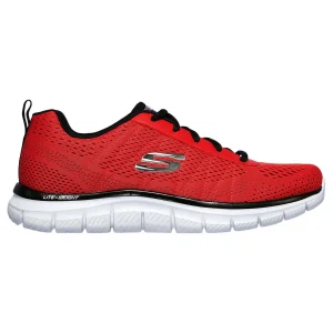 Skechers SPORT MENS TRACK MOULTON Sneakers Herren Rot 9