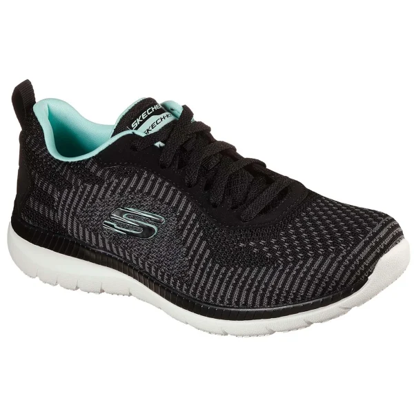 Skechers SPORT WOMENS BOUNTIFUL PURIST Sneakers Damen Schwarz 1