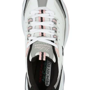 Skechers D’Lites FRESH DIVA Damen Air Cooled Memory Foam Sneaker Sportschuhe Weiss 13