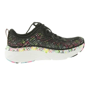 Skechers MAX CUSHIONNING ELITE PAINTED WITH LOVE Damen Sneakers JGoldcrown Schwarz 16