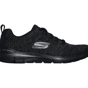 Skechers Sport Womens FLEX APPEAL 3.0 HIGH TIDES Sneakers Frauen Schwarz 18