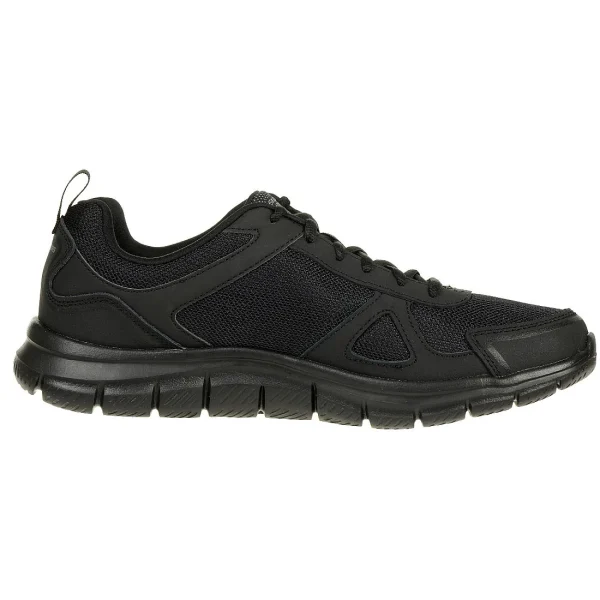 Skechers Sport Mens TRACK SCLORIC Sportschuhe/Laufschuhe Herren WIDE FIT Schwarz 4