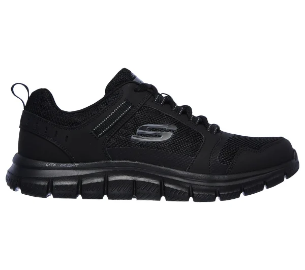 Skechers Sport Mens TRACK KNOCKHILL Sneakers Men Schwarz 3