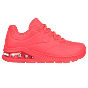 Skechers Skecher Street UNO 2 Great Kolor Sneakers Damen Neon 155634 Pink 10