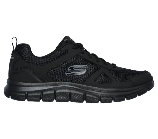 Skechers Sport Mens TRACK SCLORIC Sportschuhe/Laufschuhe Herren WIDE FIT Schwarz 5