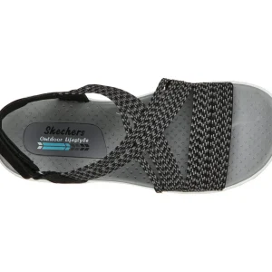 Skechers Modern Comfort Sandals REGGAE CUP OH, SNAP! Sandalen Women Schwarz 10