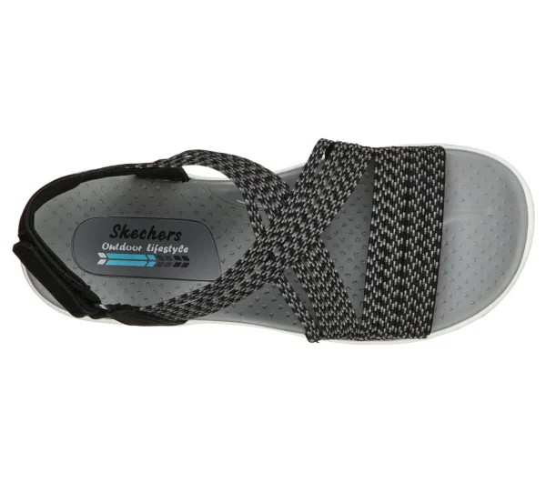 Skechers Modern Comfort Sandals REGGAE CUP OH, SNAP! Sandalen Women Schwarz 4