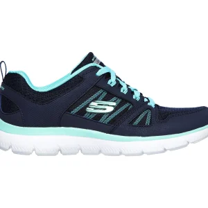 Skechers Sport Womens SUMMITS NEW WORLD Sneakers Women Blau 10