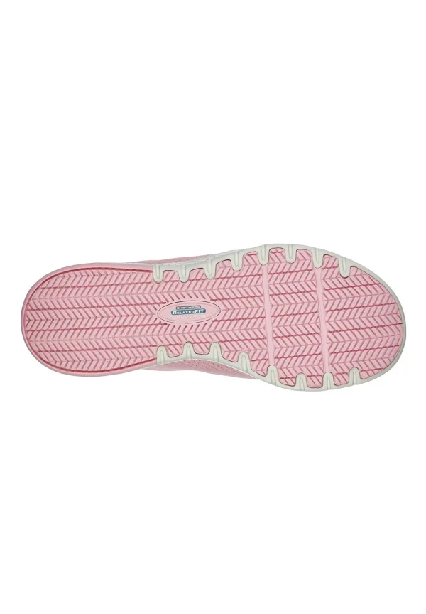 Skechers Damen Arbeitsschuhe Relaxed Fit MARSING WAIOLA SR Sneakers 77281EC Pink 6