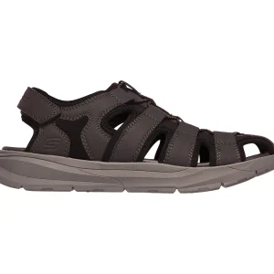 Skechers Men’s USA Street Wear RELONE HENTON Sandalen Men Braun 10