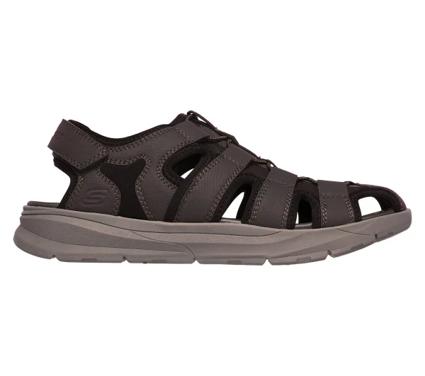 Skechers Men’s USA Street Wear RELONE HENTON Sandalen Men Braun 3