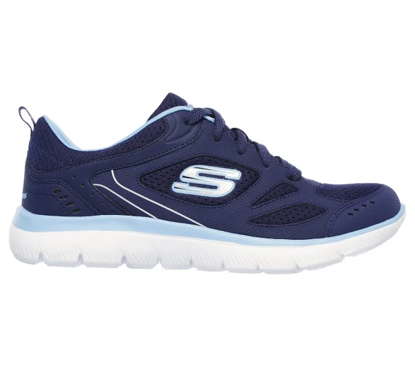 Skechers Sport Damen SUMMITS SUITED Sneakers Women Blau 3