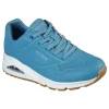 Skechers Skecher Street Uno -STAND ON AIR Damen Sneaker 73690 SLT Blau 17