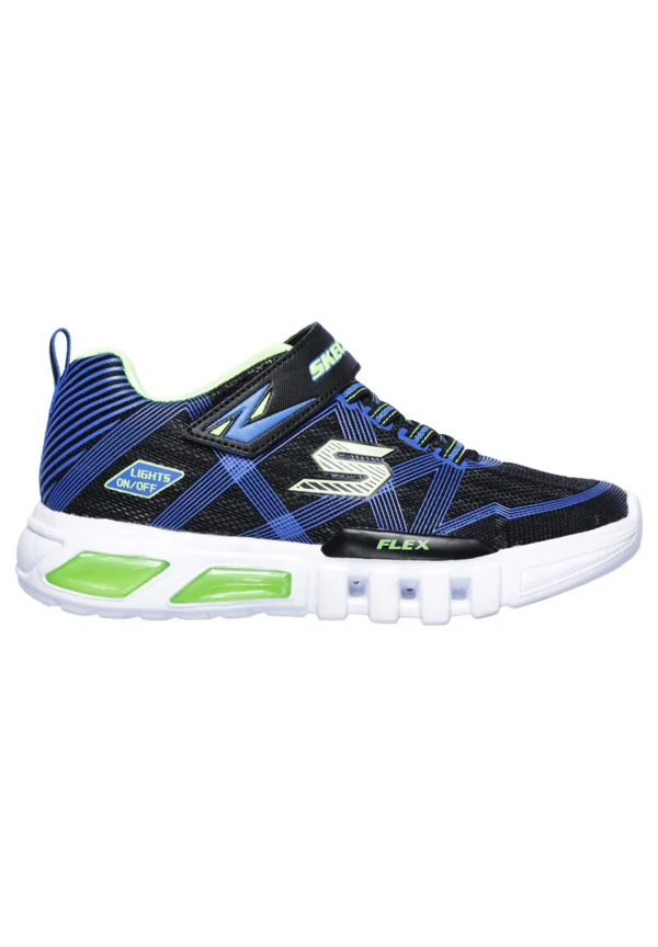 Skechers S Lights Flex Glow Kinder Sneaker Schuhe Jungen LED 90542L BBLM 4